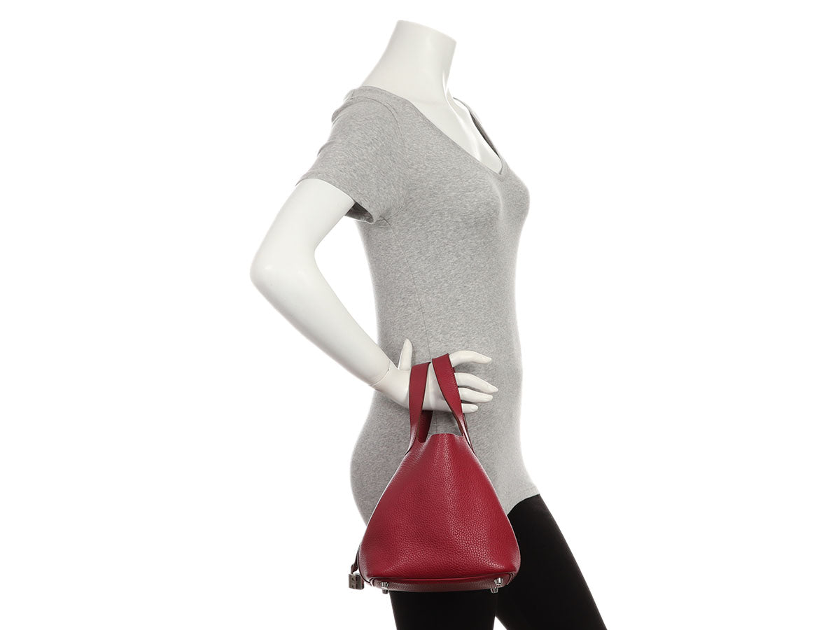 Hermès Rubis Clémence Picotin 18 - Image 10