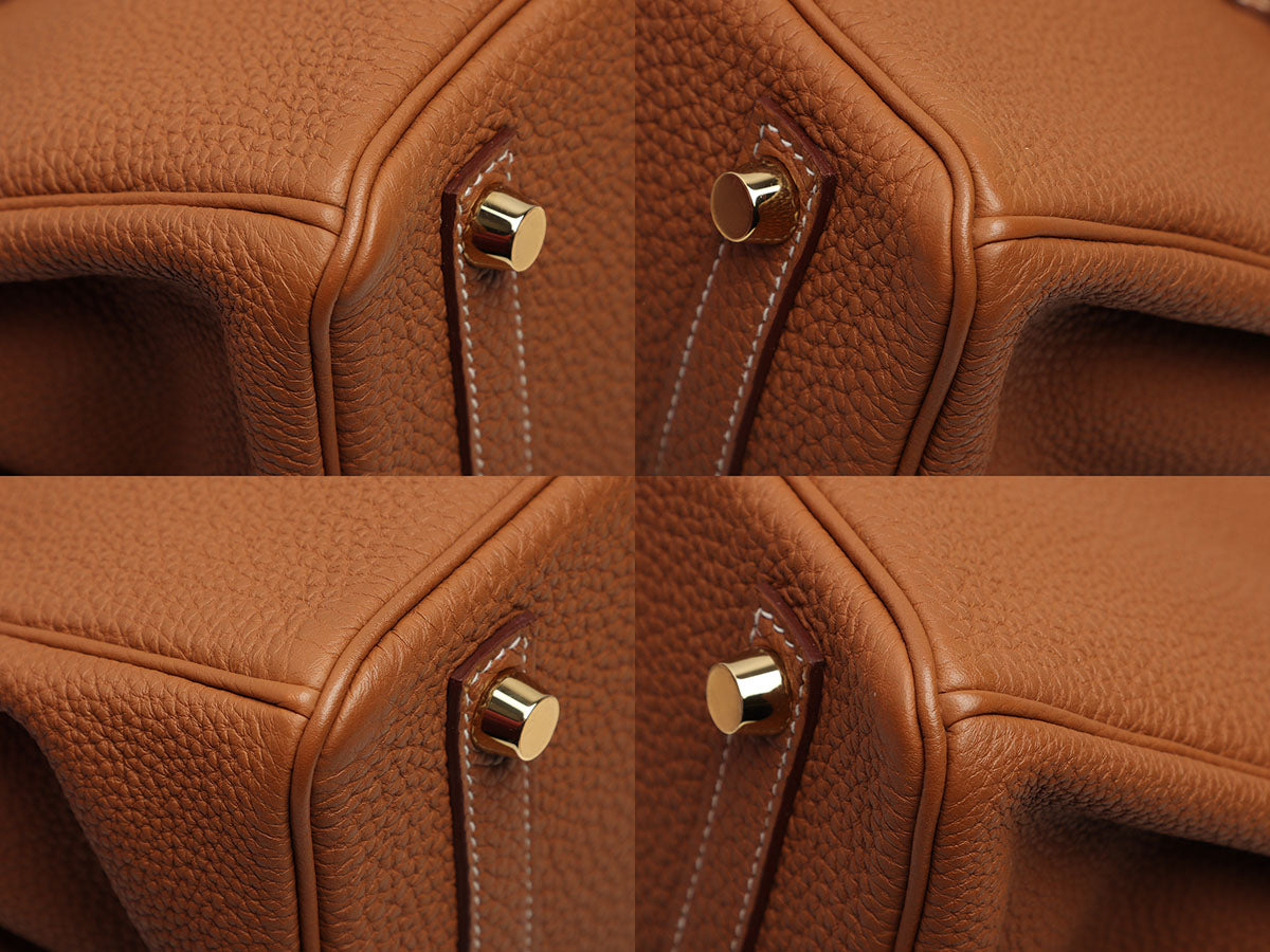 Hermès Gold Togo Birkin 25 - Image 10