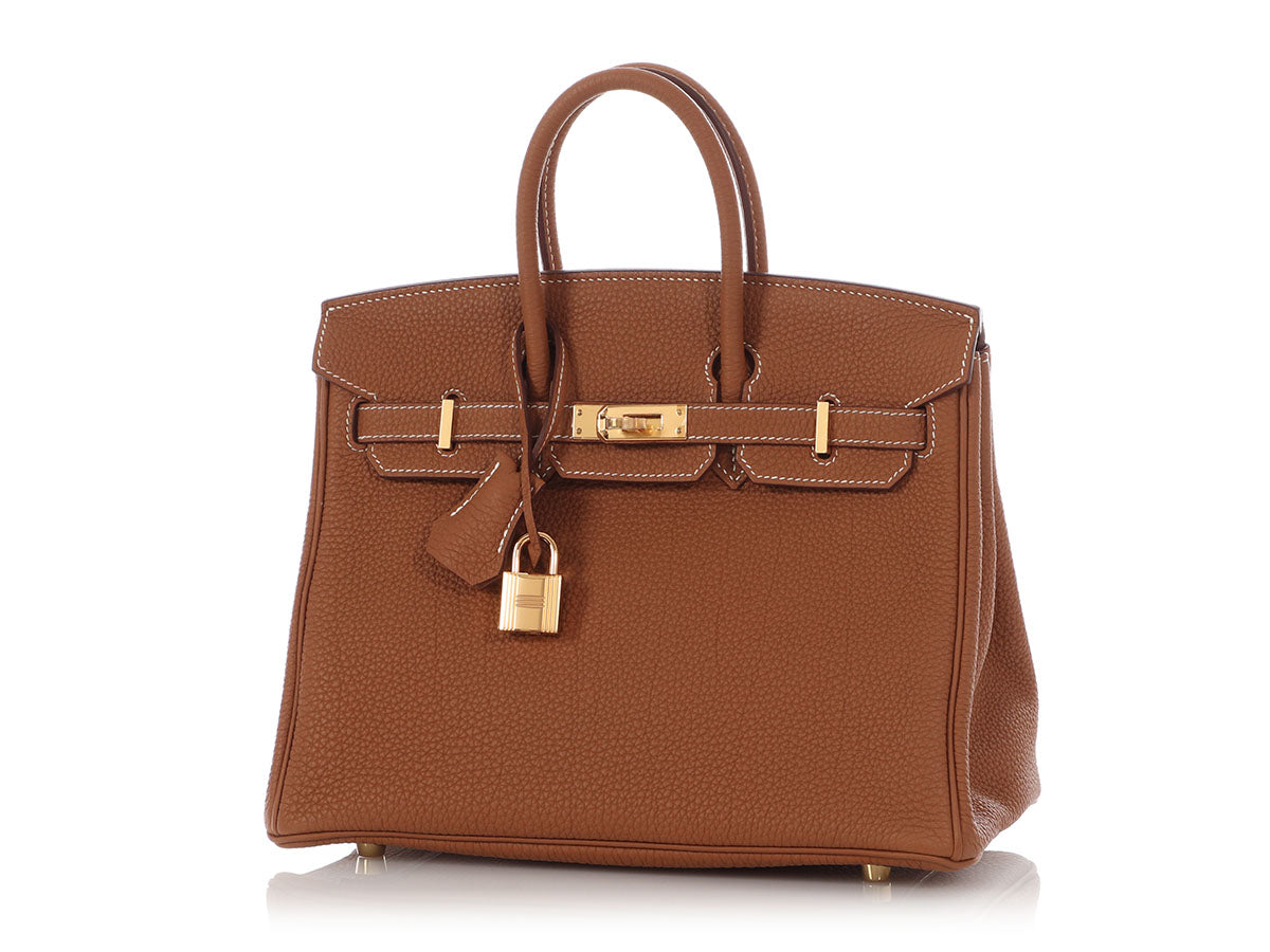 Hermès Gold Togo Birkin 25 - Image 2