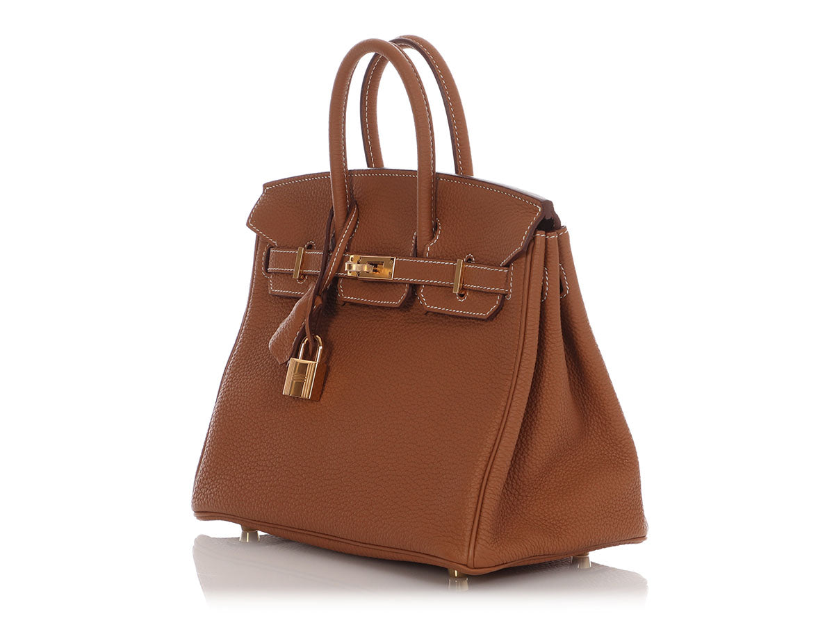 Hermès Gold Togo Birkin 25 - Image 3