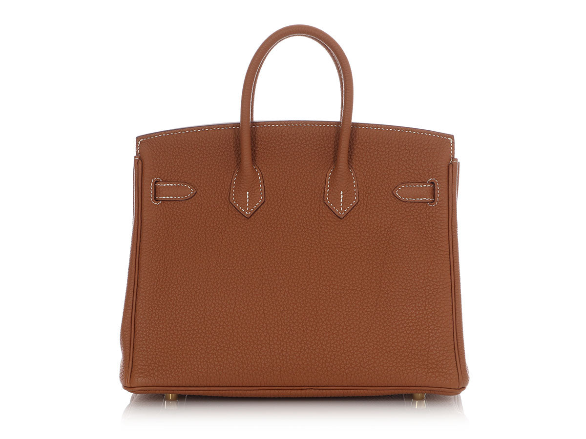 Hermès Gold Togo Birkin 25 - Image 4