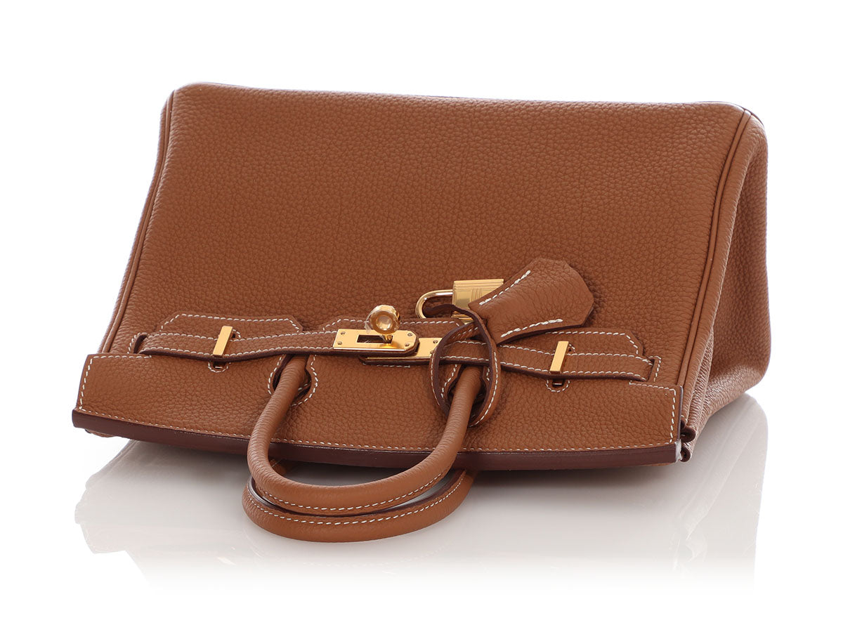 Hermès Gold Togo Birkin 25 - Image 7