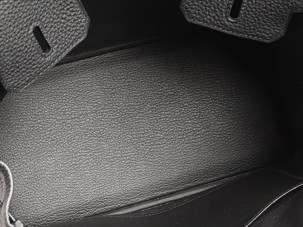 Hermès Black Togo Birkin 25 - Image 8