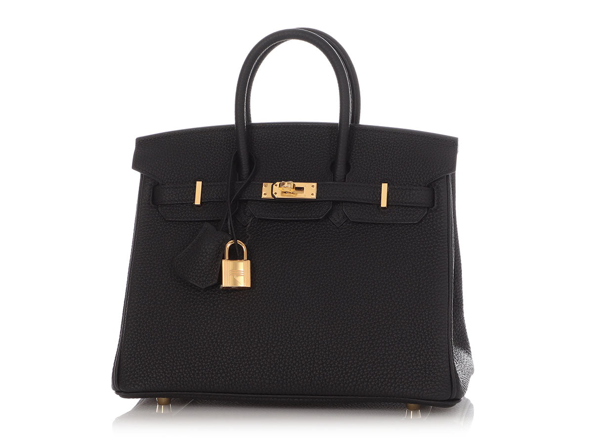 Hermès Black Togo Birkin 25 - Image 2