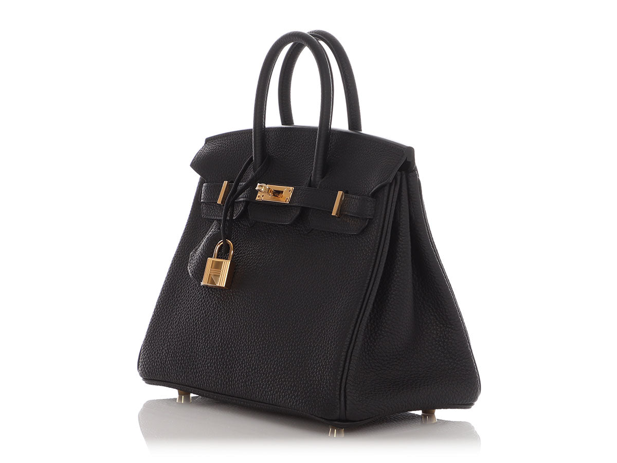 Hermès Black Togo Birkin 25 - Image 3