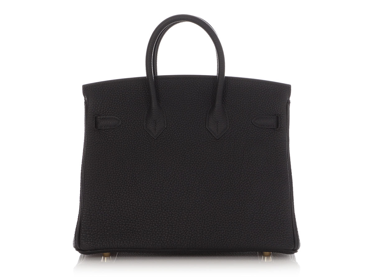 Hermès Black Togo Birkin 25 - Image 4