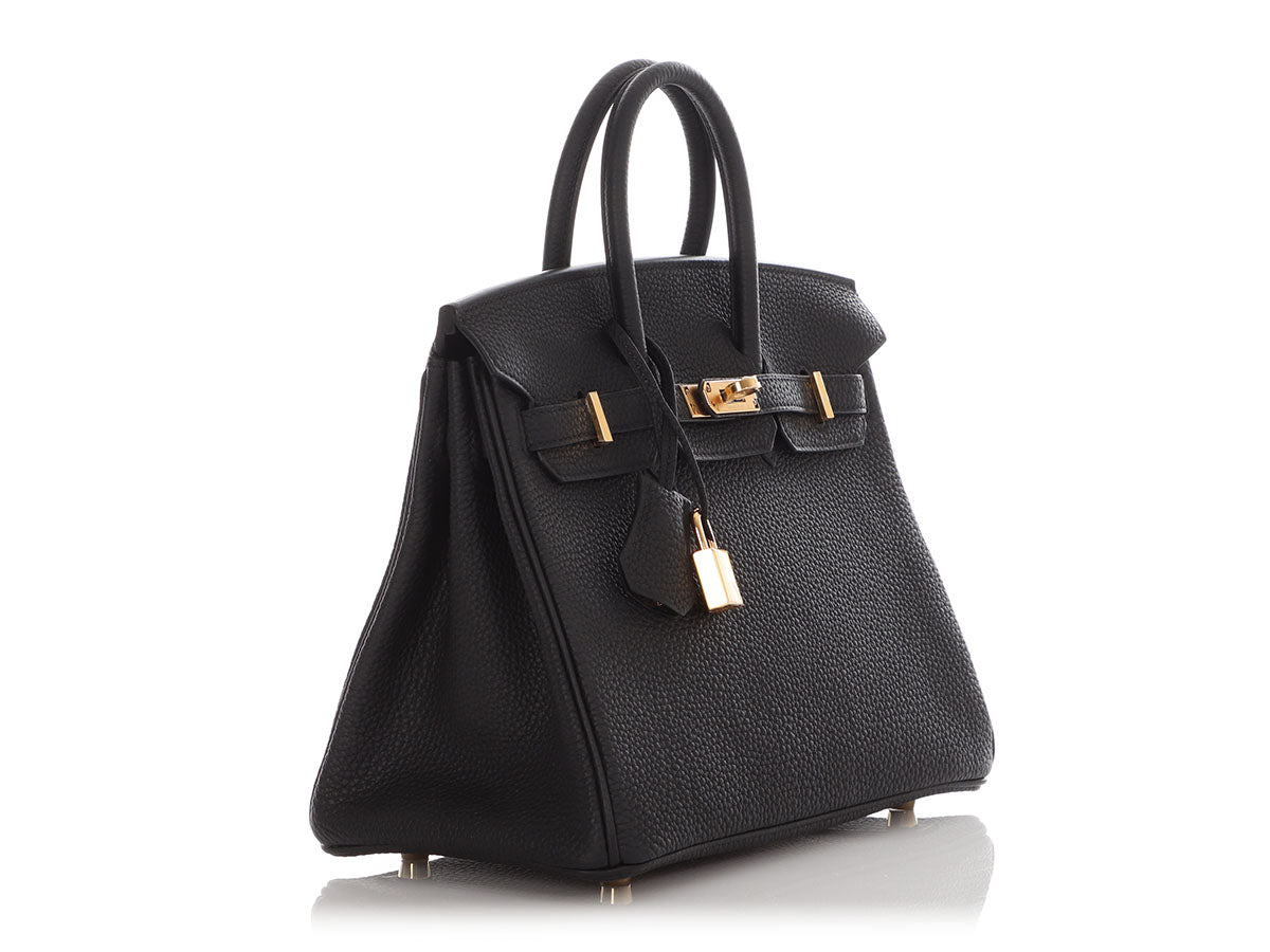 Hermès Black Togo Birkin 25 - Image 5