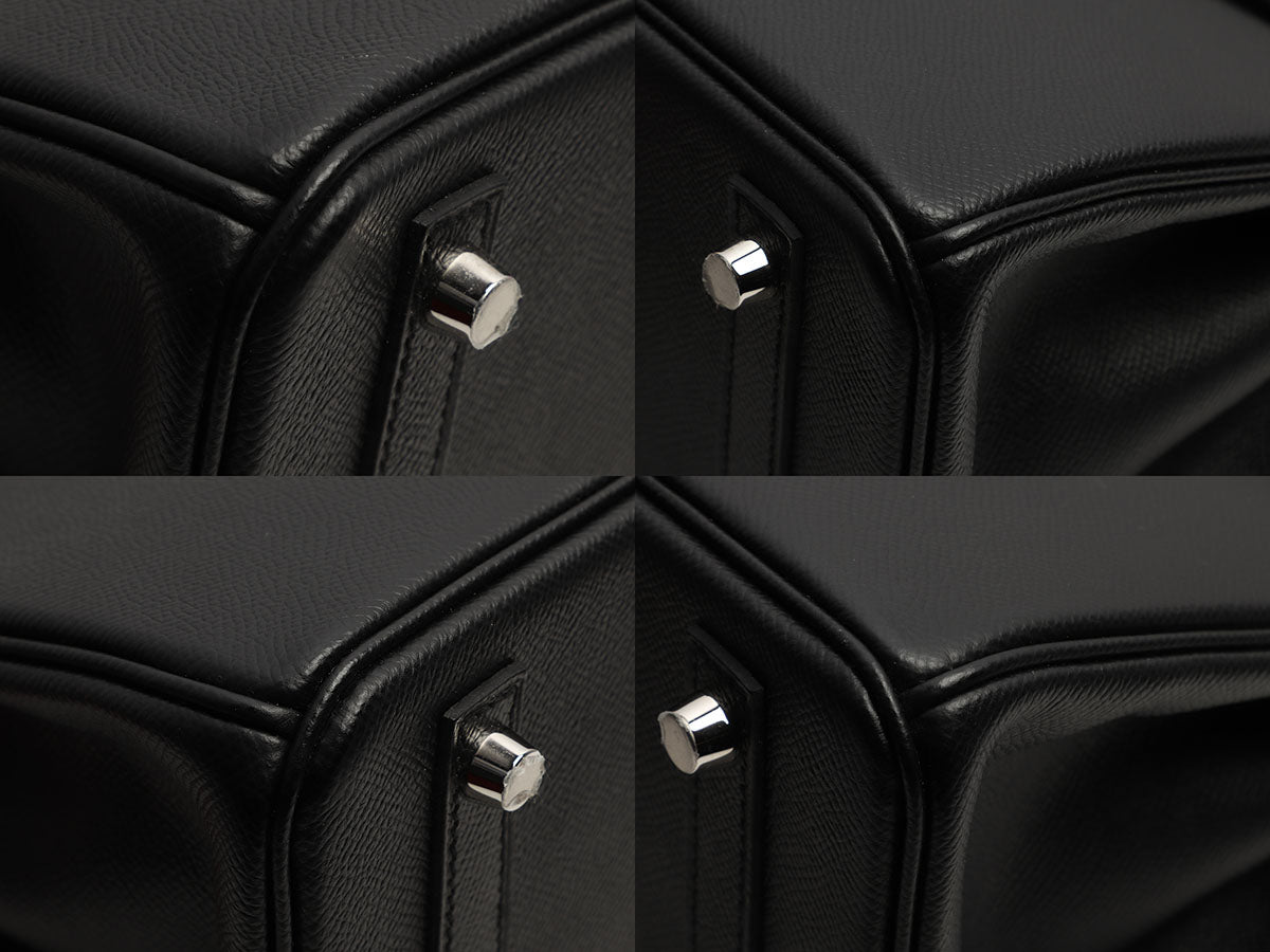 Hermès Black Epsom Birkin 30 - Image 10