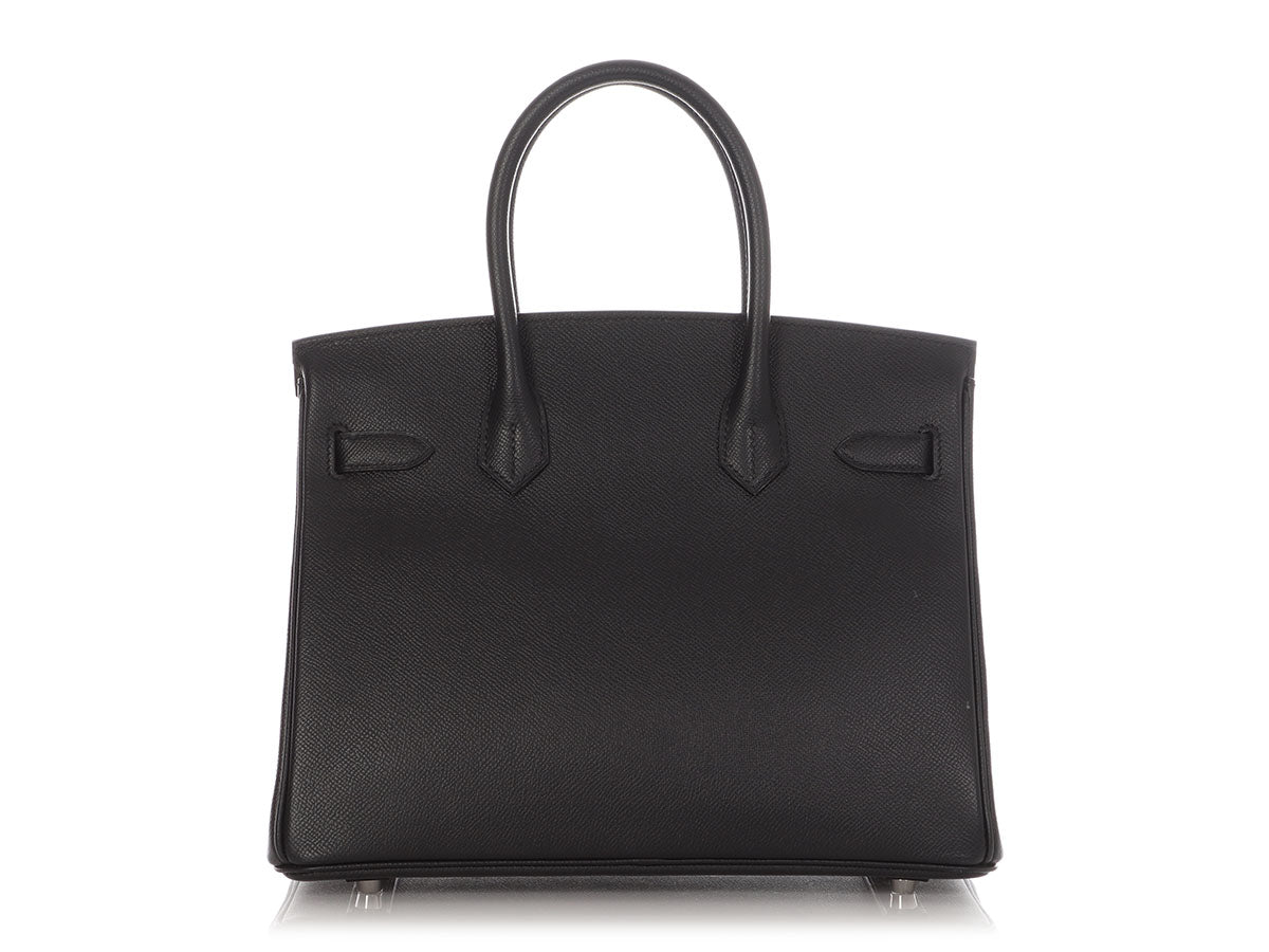 Hermès Black Epsom Birkin 30 - Image 4