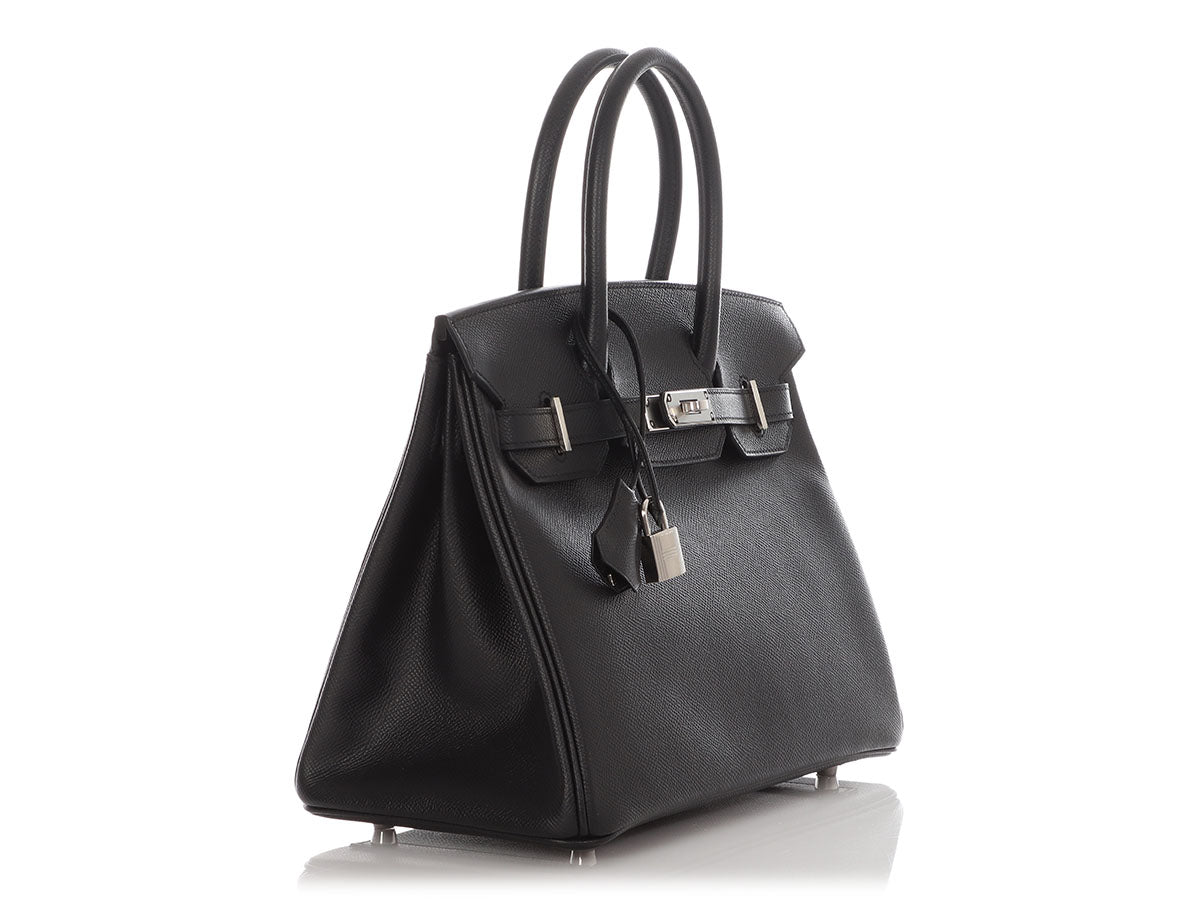 Hermès Black Epsom Birkin 30 - Image 5