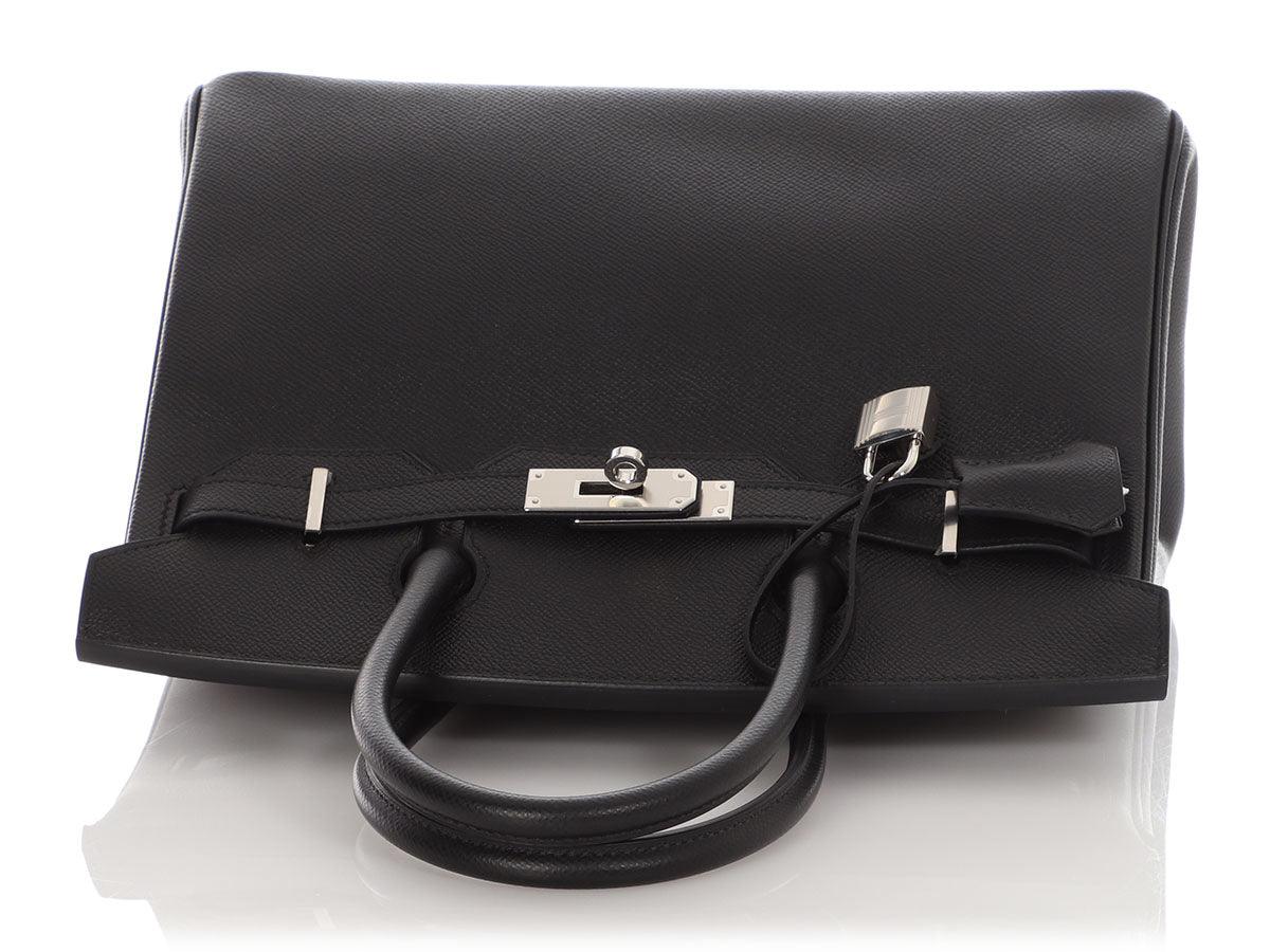 Hermès Black Epsom Birkin 30 - Image 7