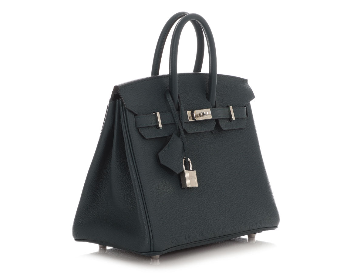 Hermès Vert Cypres Togo Birkin 25 - Image 5