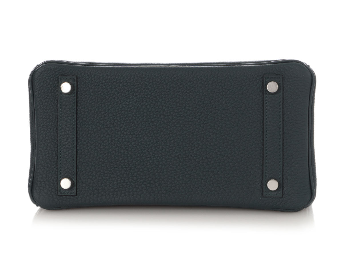 Hermès Vert Cypres Togo Birkin 25 - Image 6