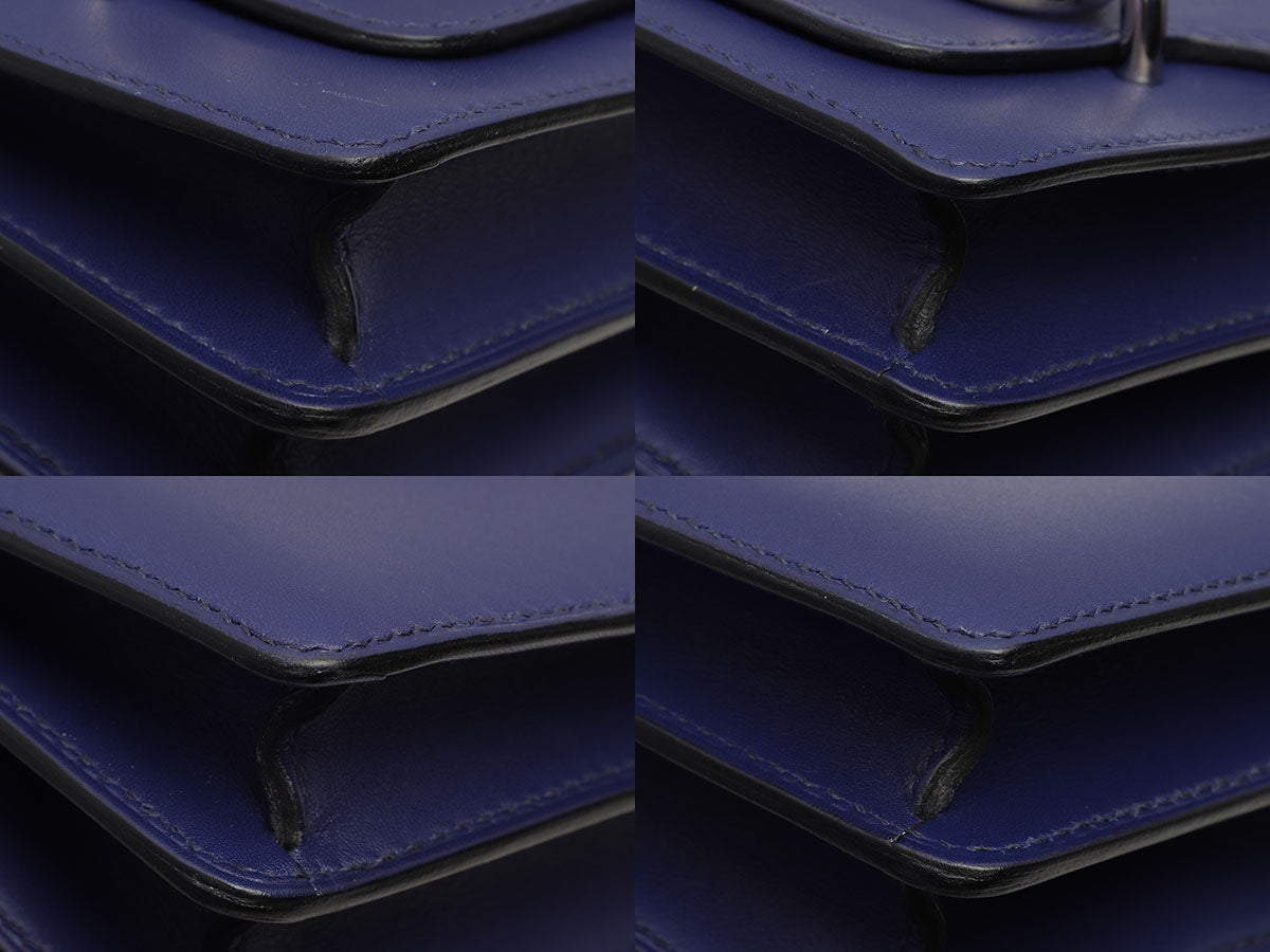 Hermès Bleu Encre Tadelakt Roulis 18 - Image 10