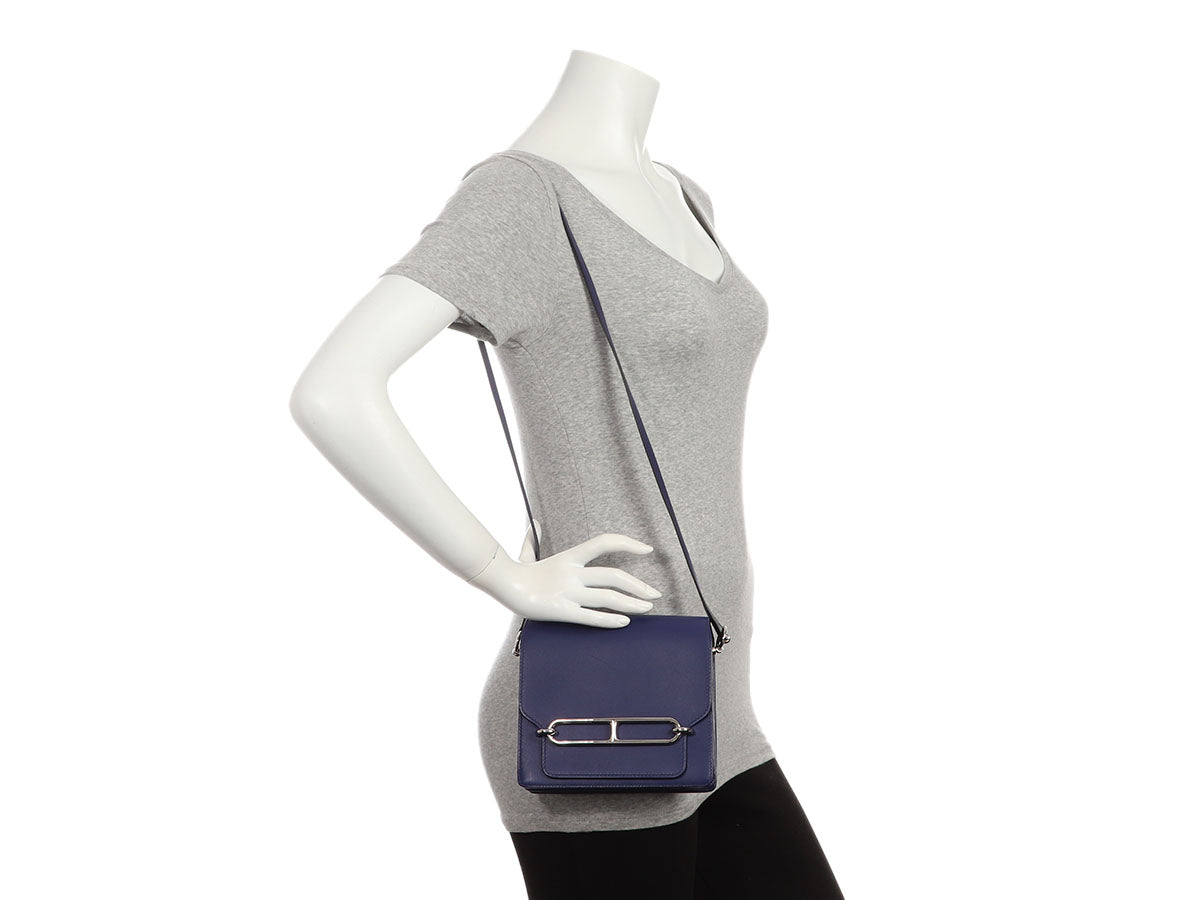 Hermès Bleu Encre Tadelakt Roulis 18 - Image 11