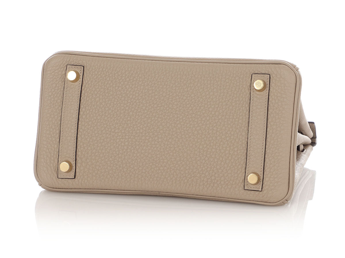 Hermès Gris Tourterelle Togo Birkin 25 - Image 7