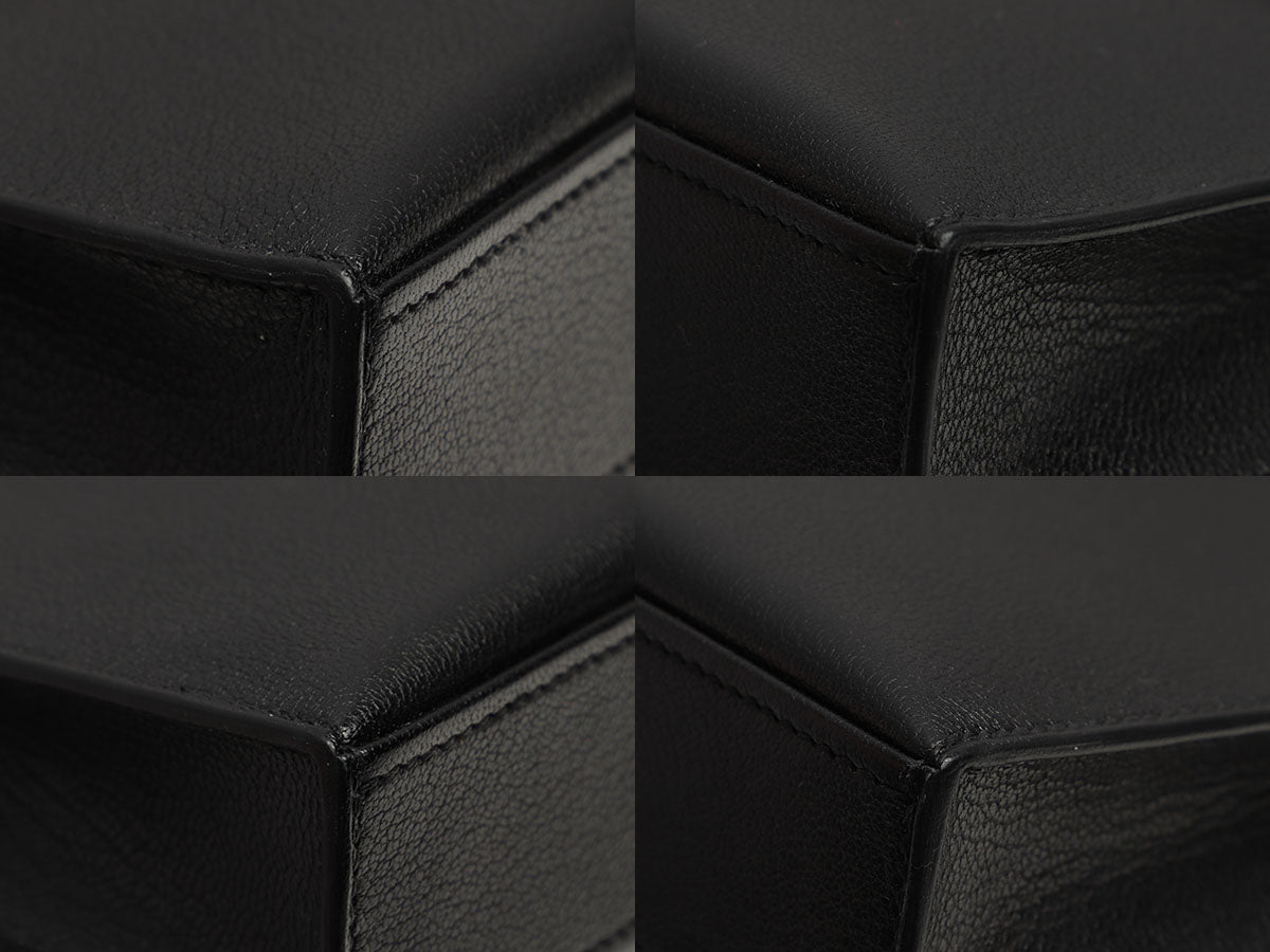 Hermès Noir Chèvre Kelly Elan - Image 10