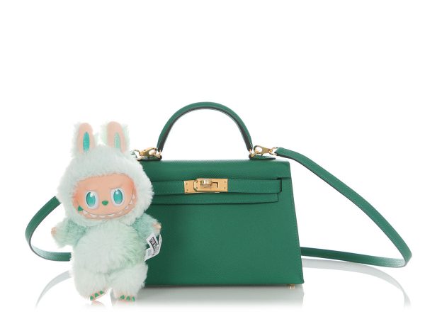 Hermès Mini Vert Vertigo Epsom Kelly 20