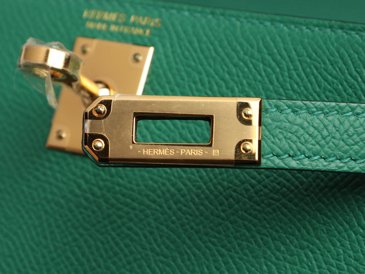 Hermès Mini Vert Vertigo Epsom Kelly 20 - Image 11