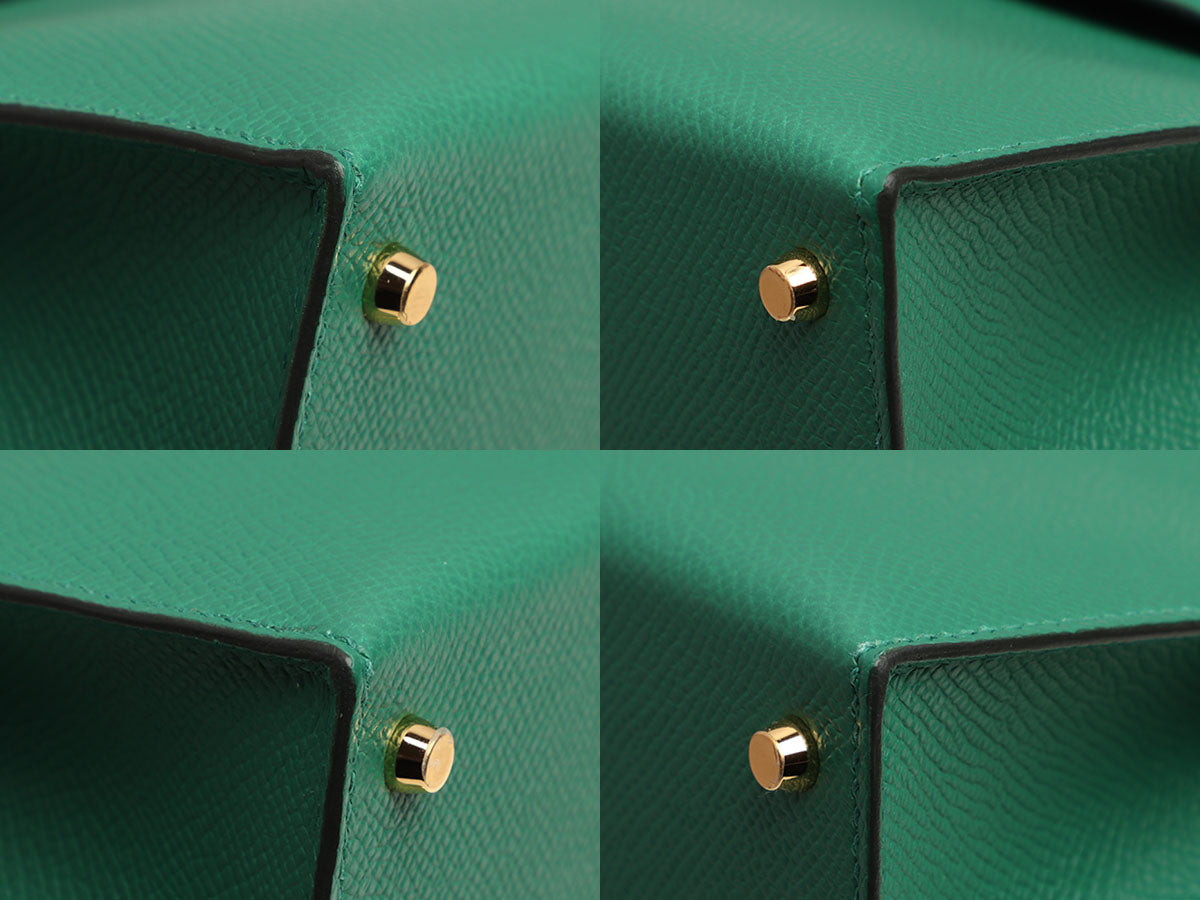 Hermès Mini Vert Vertigo Epsom Kelly 20 - Image 10