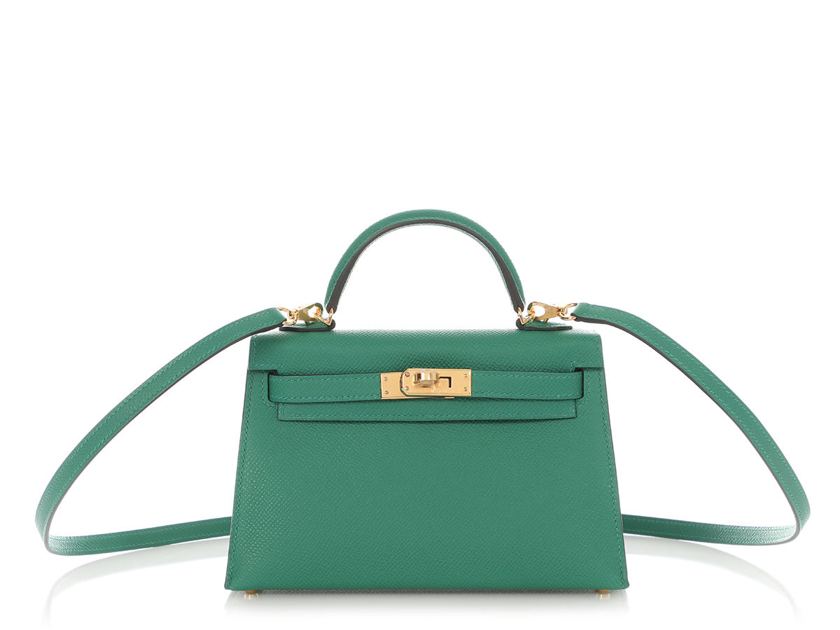 Hermès Mini Vert Vertigo Epsom Kelly 20 - Image 2