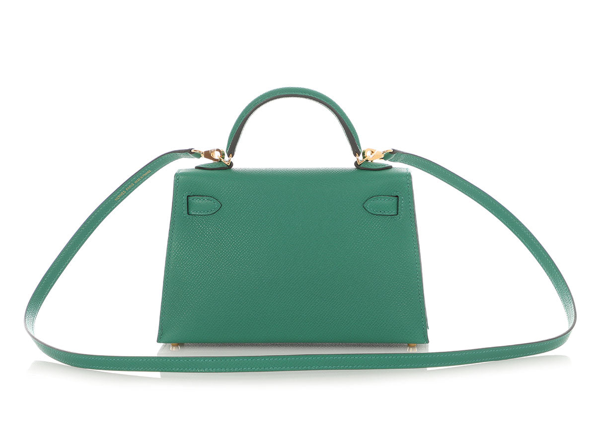 Hermès Mini Vert Vertigo Epsom Kelly 20 - Image 5