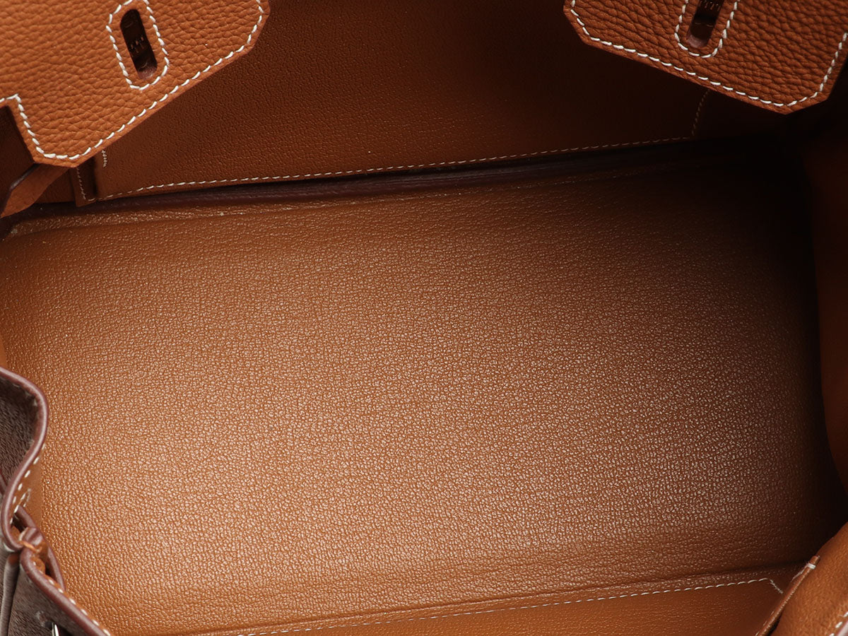 Hermès Gold Togo Birkin 25 - Image 8