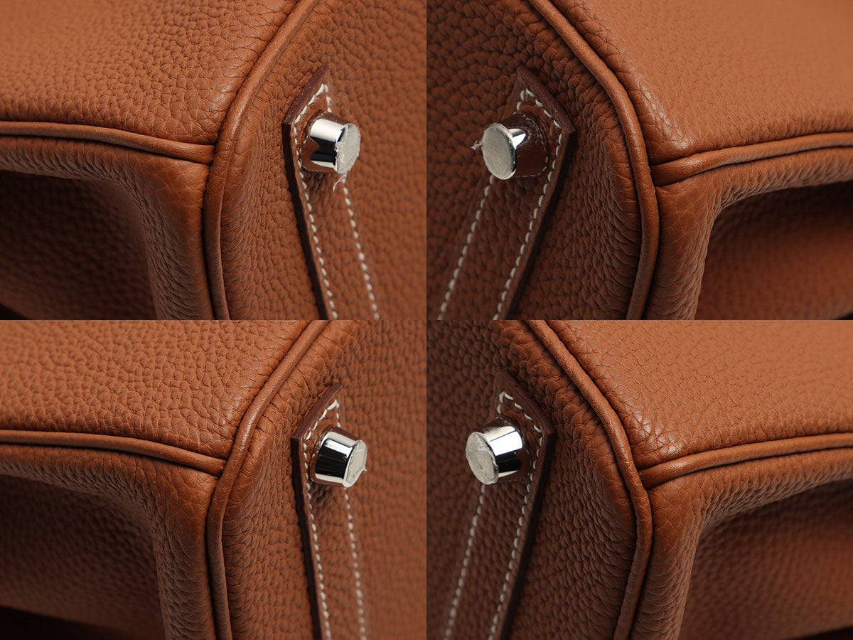 Hermès Gold Togo Birkin 25 - Image 10