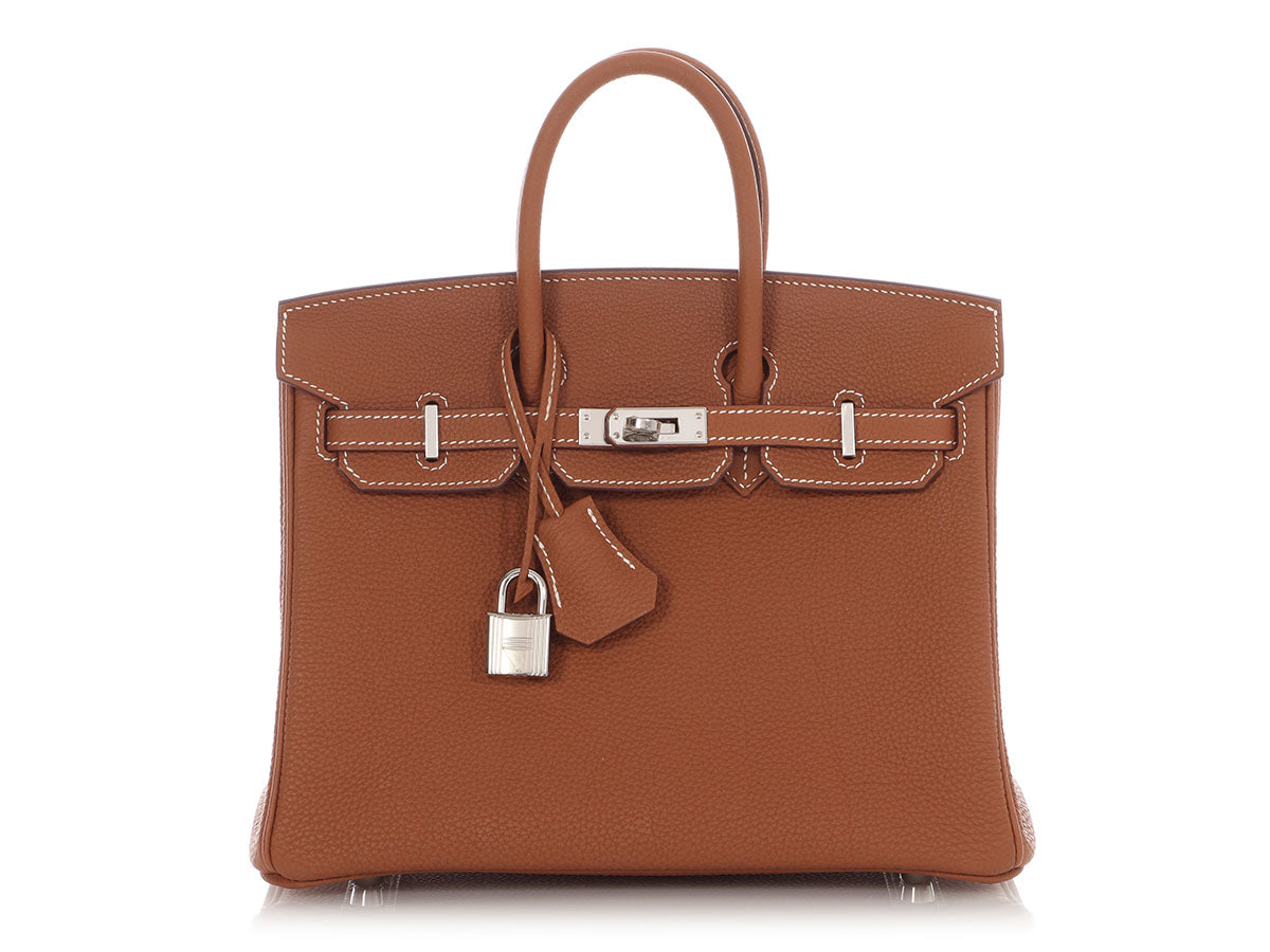 Hermès Gold Togo Birkin 25