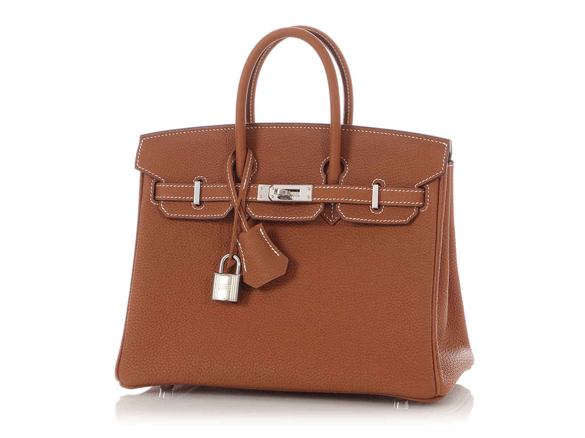 Hermès Gold Togo Birkin 25 - Image 2