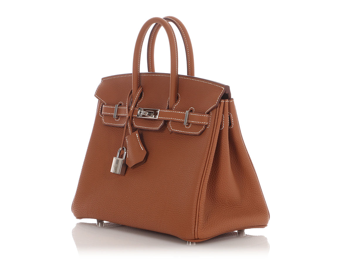 Hermès Gold Togo Birkin 25 - Image 3