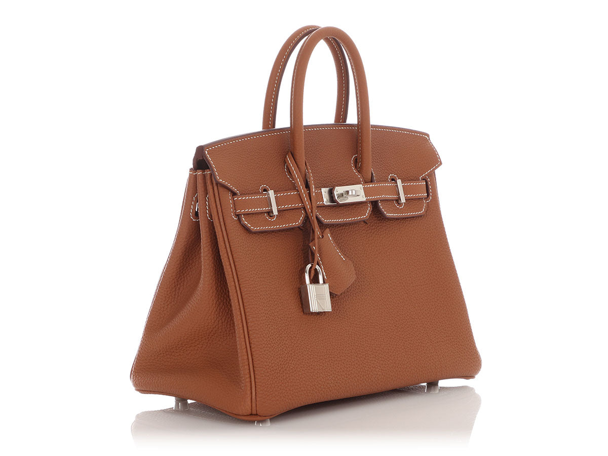 Hermès Gold Togo Birkin 25 - Image 5