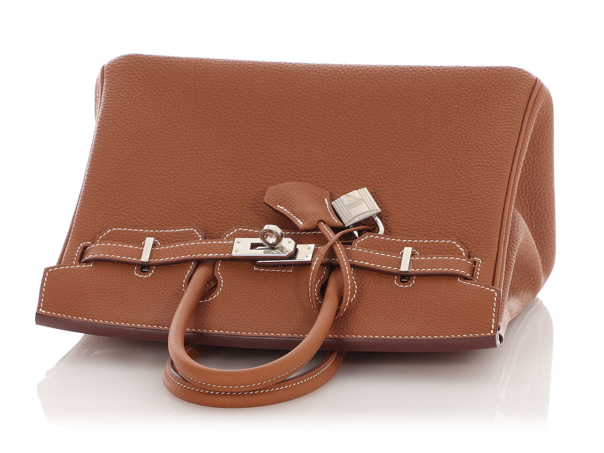 Hermès Gold Togo Birkin 25 - Image 7