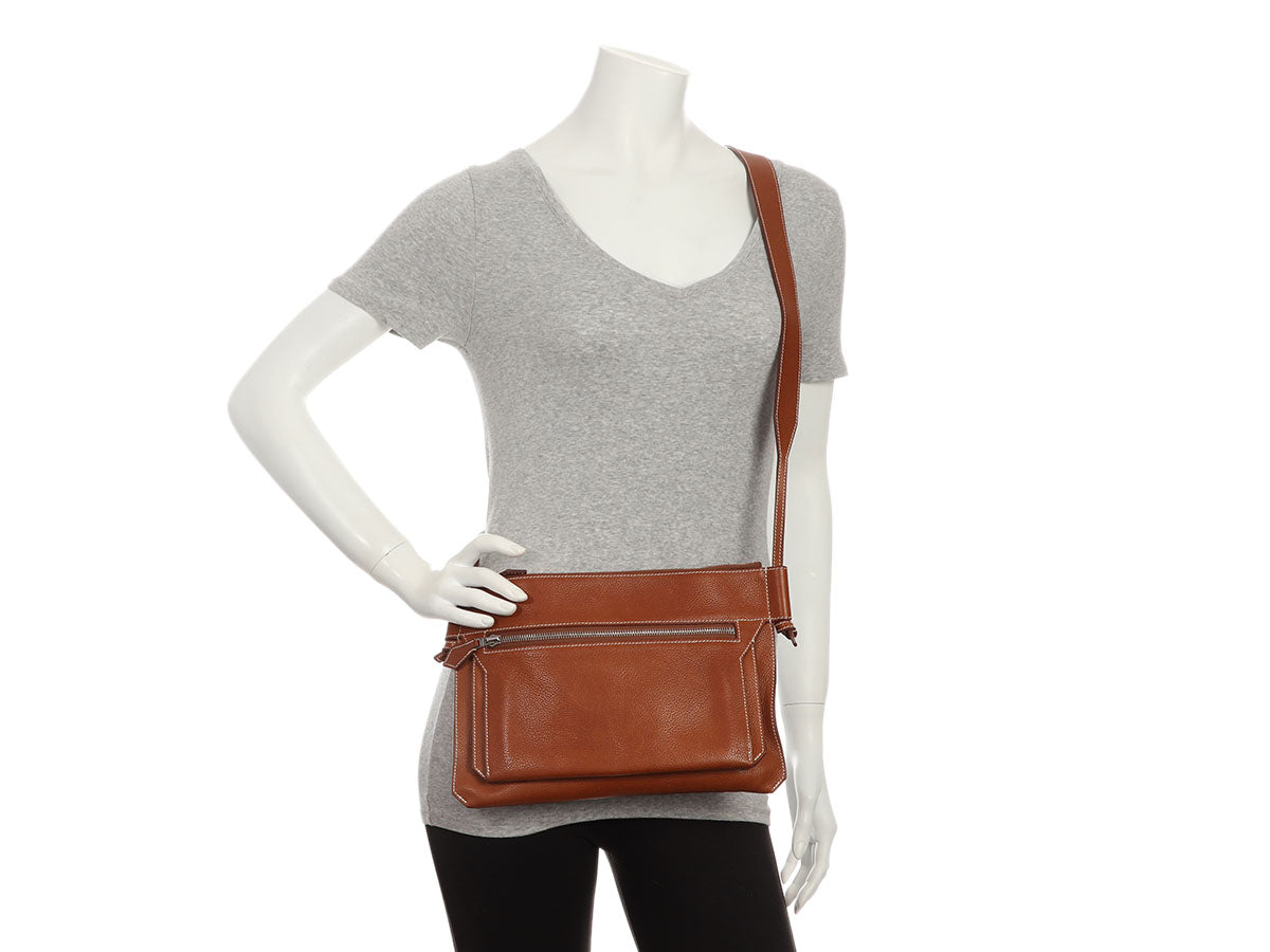 Hermès Fauve Barenia Ultrapla GM 34 - Image 11