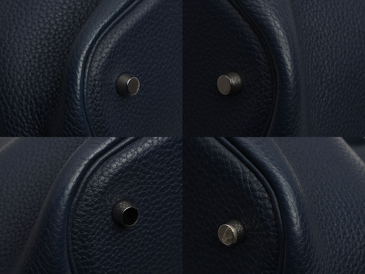 Hermès Bleu Abysse Clémence Picotin GM - Image 9