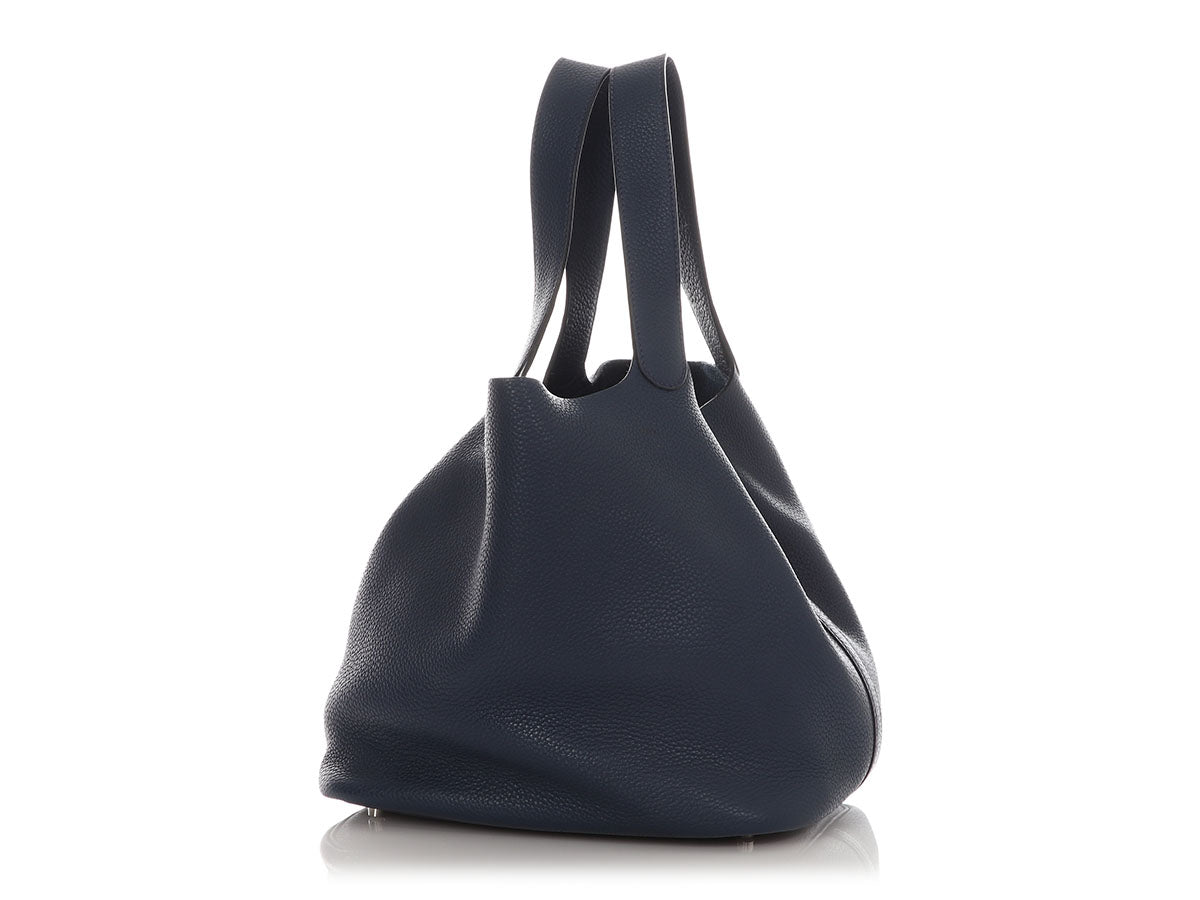 Hermès Bleu Abysse Clémence Picotin GM - Image 2