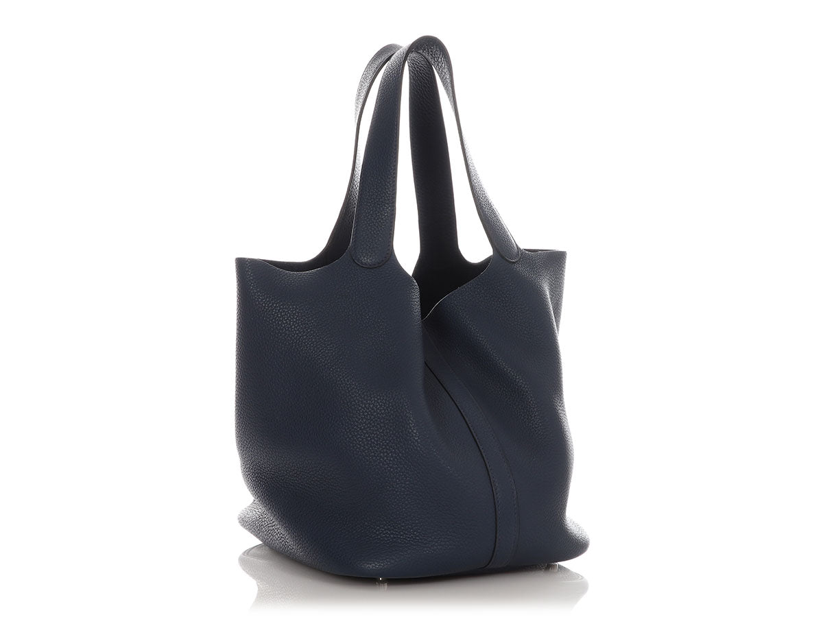 Hermès Bleu Abysse Clémence Picotin GM - Image 3