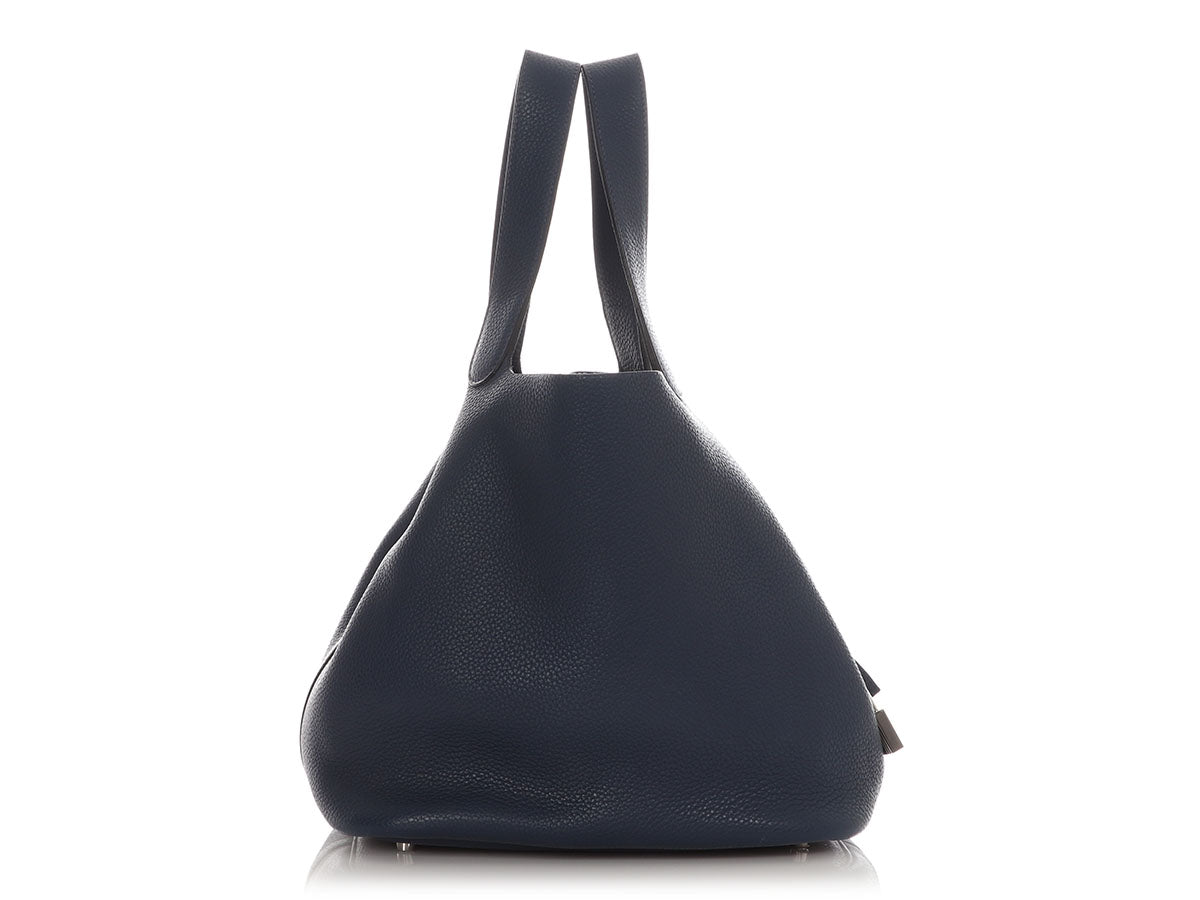 Hermès Bleu Abysse Clémence Picotin GM - Image 4