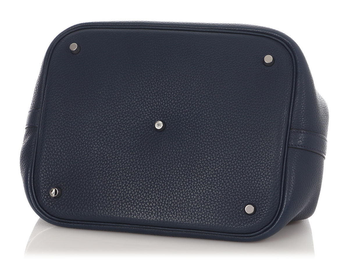 Hermès Bleu Abysse Clémence Picotin GM - Image 6