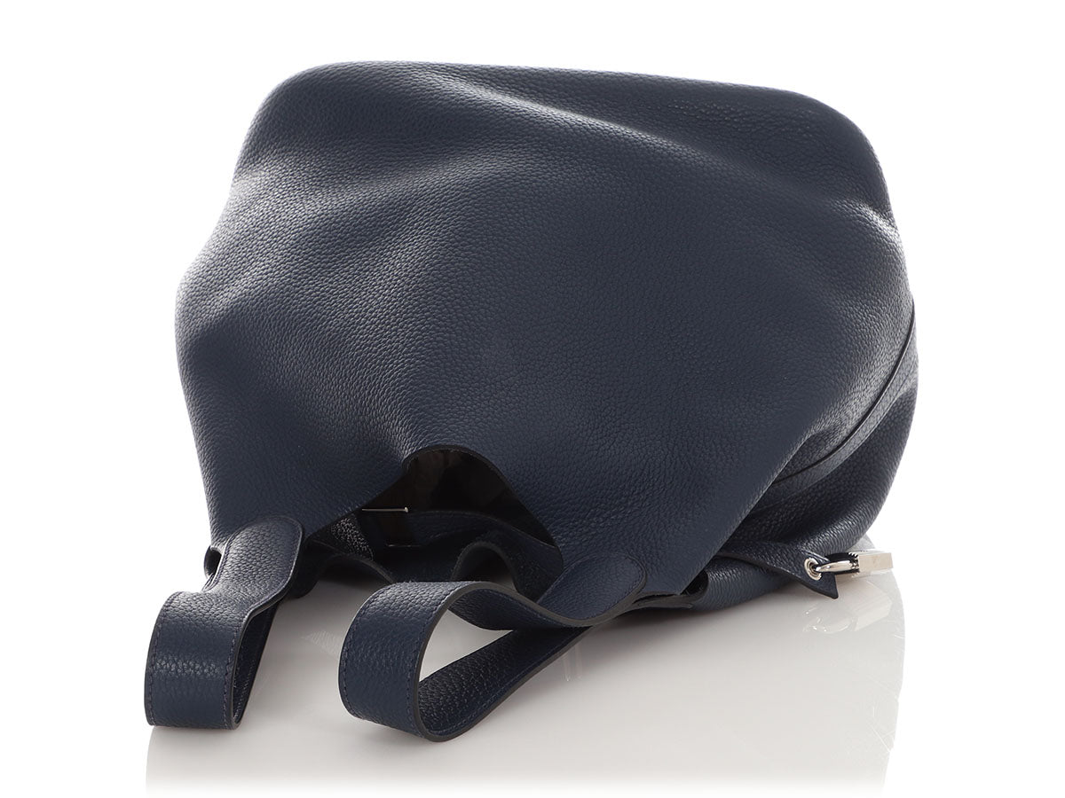 Hermès Bleu Abysse Clémence Picotin GM - Image 7