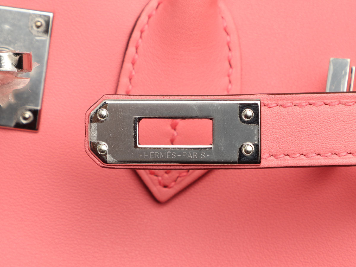 Hermès Rose d'Eté Swift Birkin 25 - Image 9