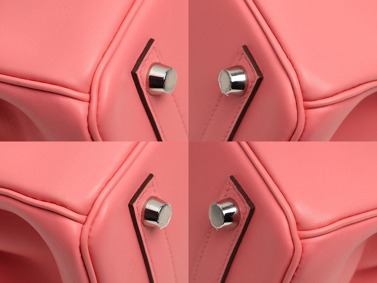 Hermès Rose d'Eté Swift Birkin 25 - Image 10