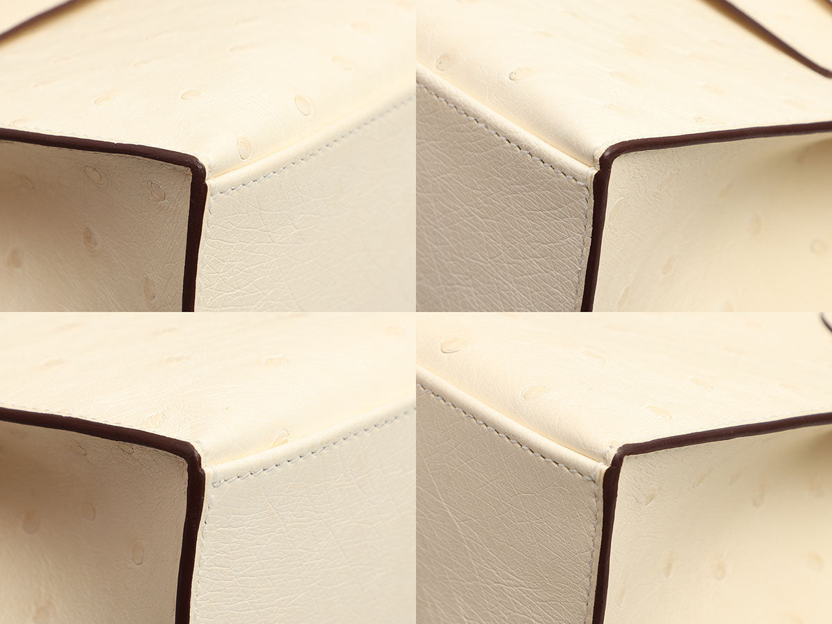 Hermès Nata Ostrich Kelly Pochette - Image 9