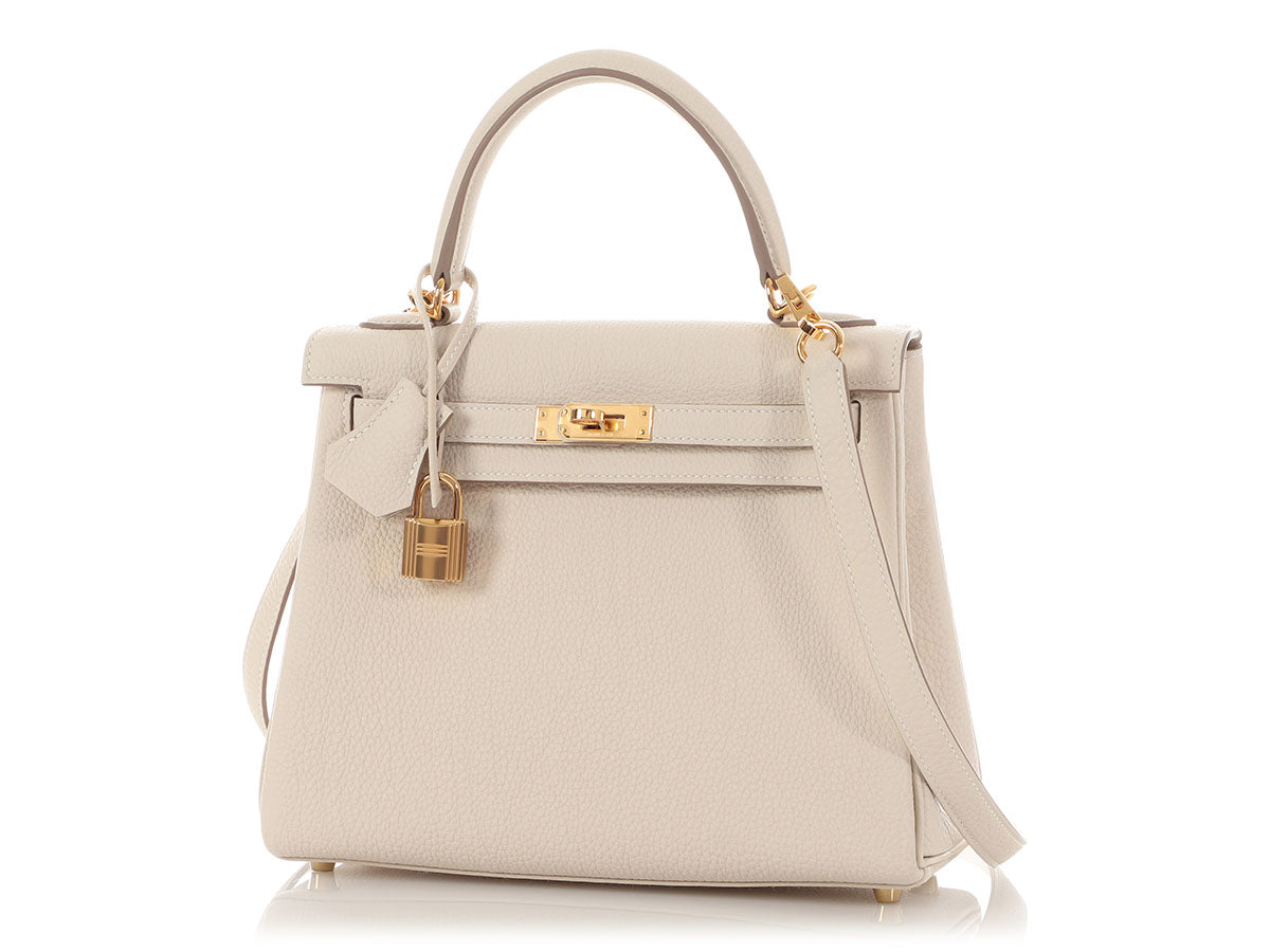 Hermès Craie Togo Kelly 25 - Image 2