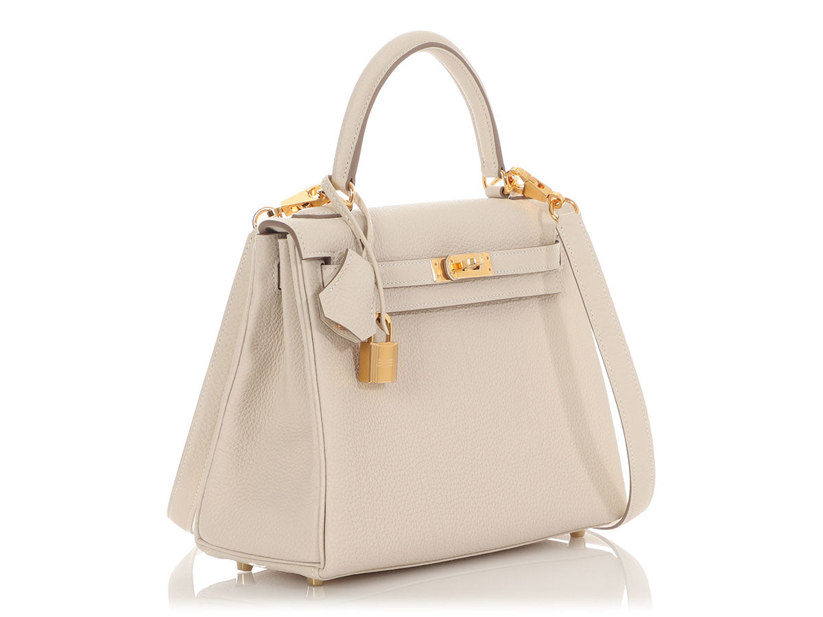 Hermès Craie Togo Kelly 25 - Image 5