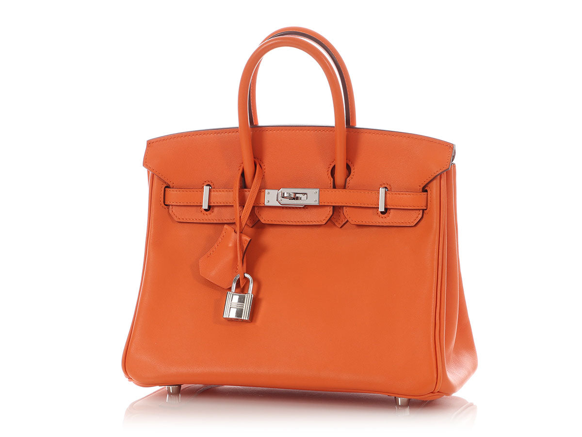 Hermès Orange Swift Birkin 25 - Image 2