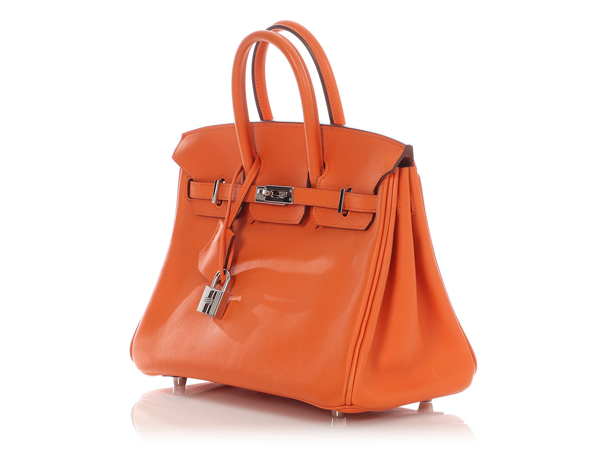 Hermès Orange Swift Birkin 25 - Image 3