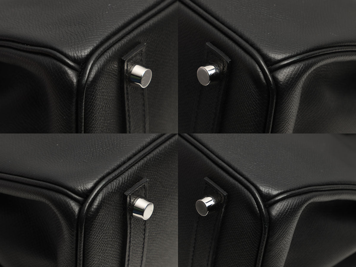 Hermès Black Epsom Birkin 30 - Image 7