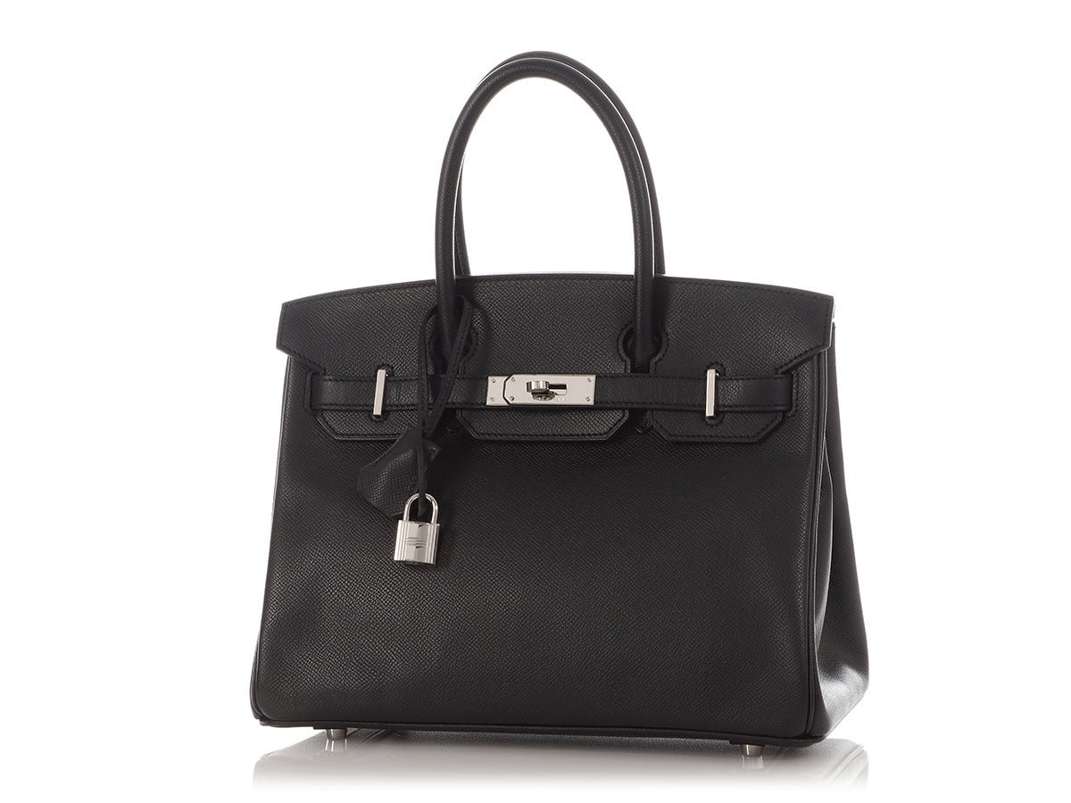 Hermès Black Epsom Birkin 30 - Image 2