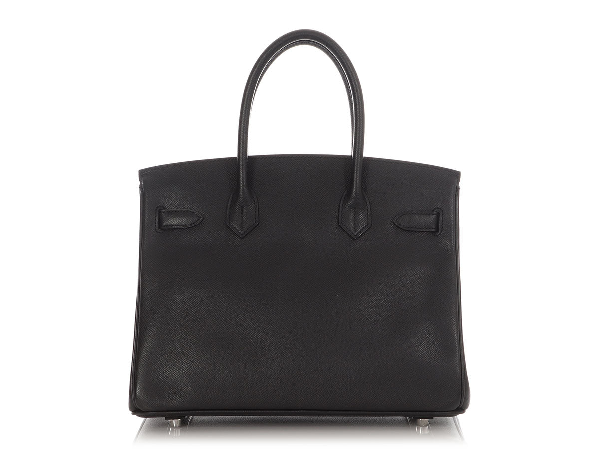 Hermès Black Epsom Birkin 30 - Image 4